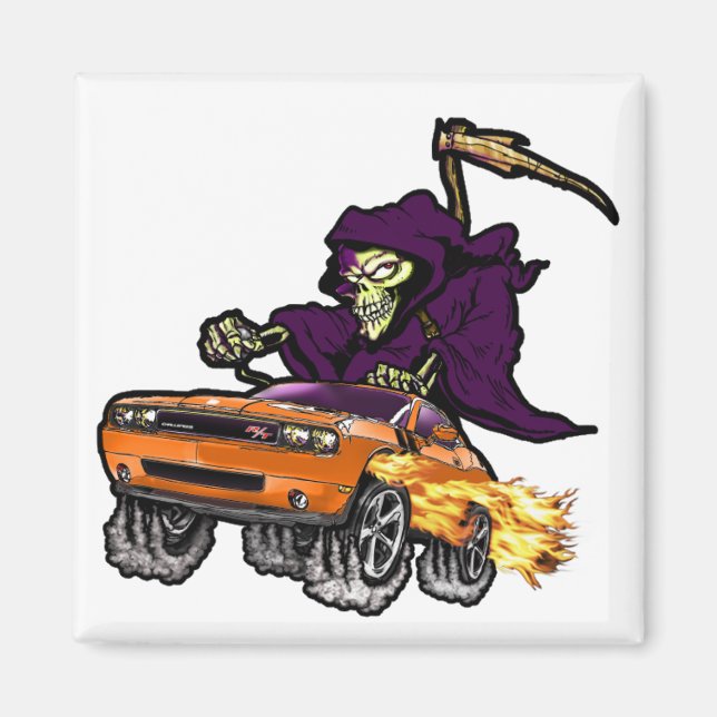 Hemi Orange Challenger R/T Magnet (Framsidan)