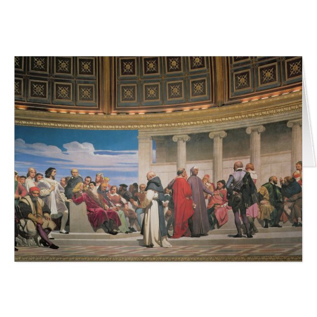 Hemicycle: Åldrar för konstnärer allra, Hälsningskort (Framsidan Horizontal)