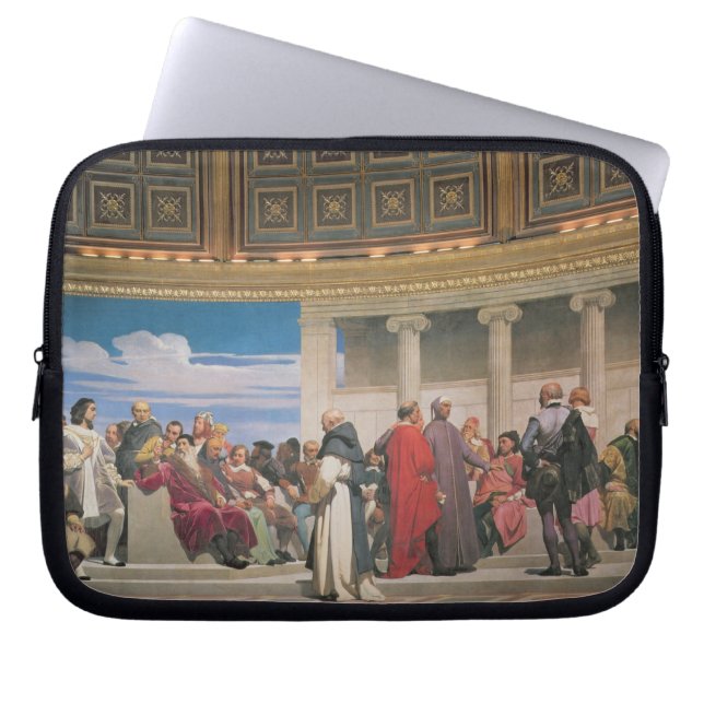 Hemicycle: Åldrar för konstnärer allra, Laptop Sleeve (Framsidan)