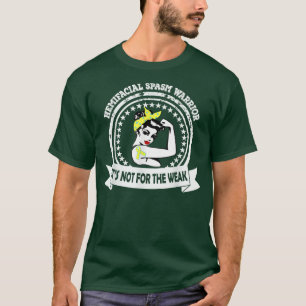Hemifacial Spasm Warrior Shirt Det är inte för oss T
