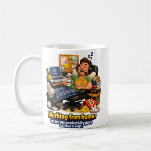 Hemifrån Humor Kaffemugg