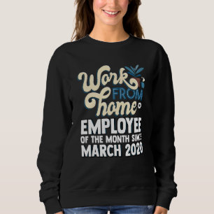 Hemifrånarbetande anställd månaden Wfh Telecommu T Shirt