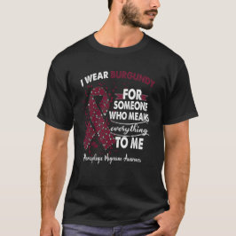 Hemiplegt Migraine Awareness Warrior Support Gift T Shirt