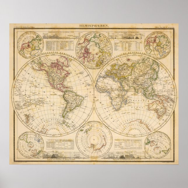 Hemisfär Poster (Framsidan)