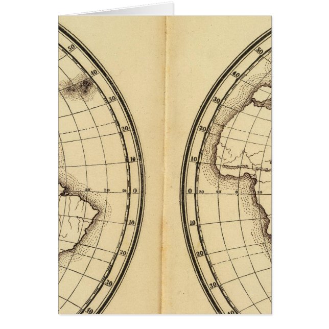 Hemisphere, E Hemisphere 2 Hälsningskort (Framsidan)