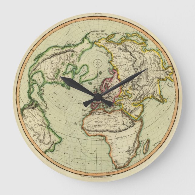 Hemisphere, flygplan i London. Stor Klocka (Framsida)