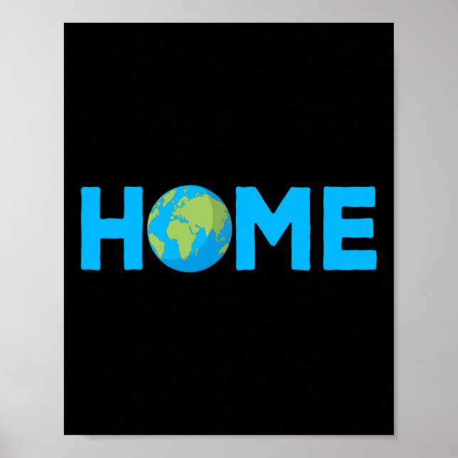 Hemjord - Skydda planeten - Miljöskydd Poster (Framsidan)
