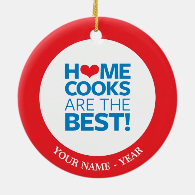 Hemkockar är det bäst julgransprydnad keramik (Baksidan)