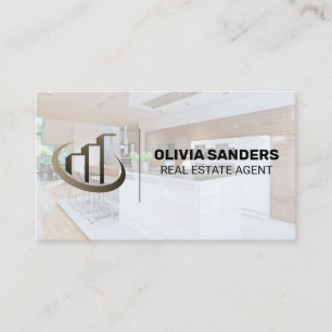Hemköks Realtor Logotyp Visitkort