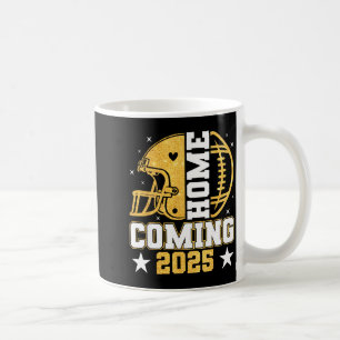 Hemkomst 2025 Hoco Fotbollsmamma Mamma Tjej Fotbol Kaffemugg