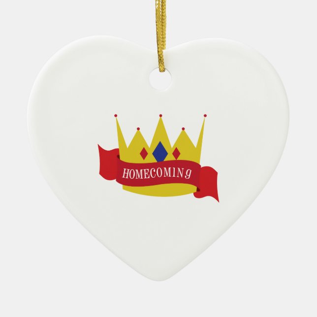 Hemkomst Julgransprydnad Keramik (Framsidan)