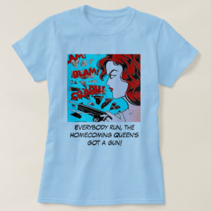 Hemkomstdrottning har ett vapen t-shirt