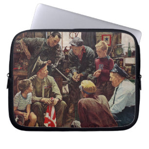Hemkomstflotta Laptop Sleeve