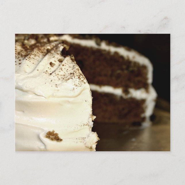 Hemlagad kaka vykort (Framsida)