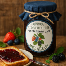 Hemlagad Mixed Berry Jam Etagerlabelark