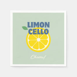 Hemlagad Modern Mint Limoncello Likör Pappersservett