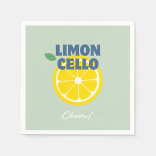 Hemlagad Modern Mint Limoncello Likör Pappersservett