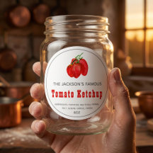 Hemlagad Tomatketchup | Sås Etikett