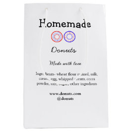 Hemlagade munkar gjorda med kärlek lägg till text 