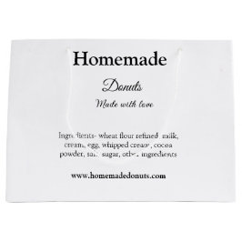 Hemlagade munkar gjorda med kärlek lägg till text 