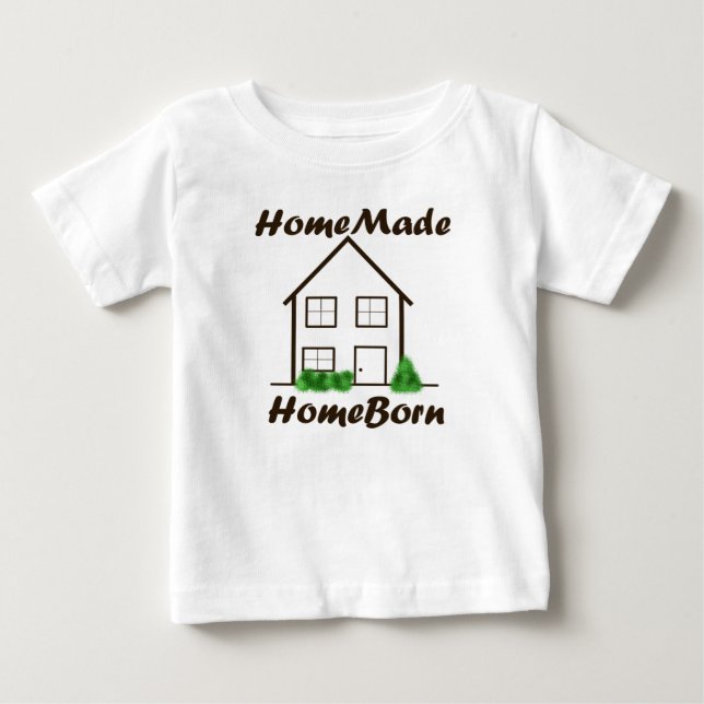 Hemlagat HomeBorn Tee Shirt (Framsida)