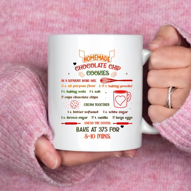 Hemlagat Hot Cacao Kockrecept Julklapp Kaffemugg (Skapare uppladdad)