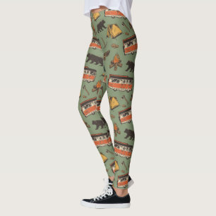 Hemläger för motorfordon, Äventyr Mönster Leggings