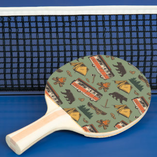 Hemläger för motorfordon, Äventyr Mönster Pingisracket