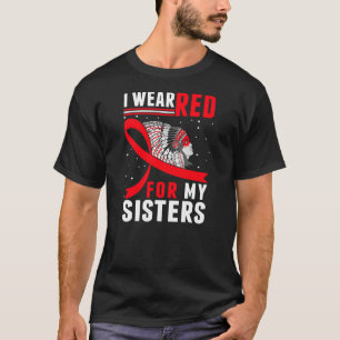 Hemland Amerika MMIW-medvetande I Bära Red för min T Shirt