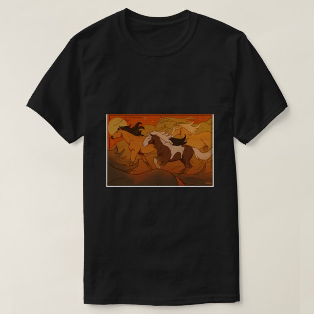 Hemland (Cimarron-allion) Art Boa T Shirt (Design framsida)