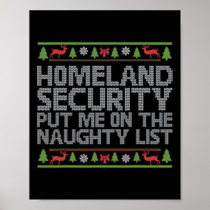 Hemlandets säkerhet satte mig på den stygga listan poster