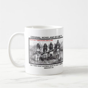 Hemlandsäkerhet 1492 kaffemugg