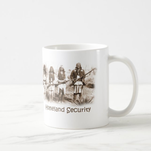 Hemlandsäkerhet Apache Kaffemugg (Höger)