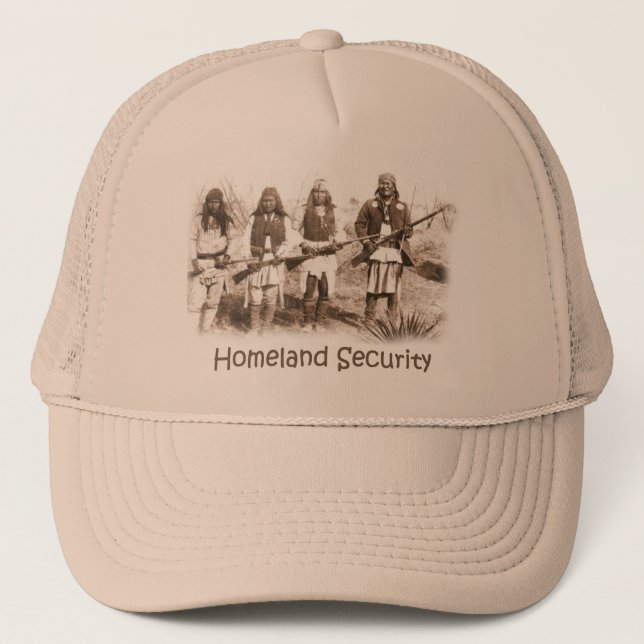 Hemlandsäkerhet Apache Truckerkeps (Framsida)