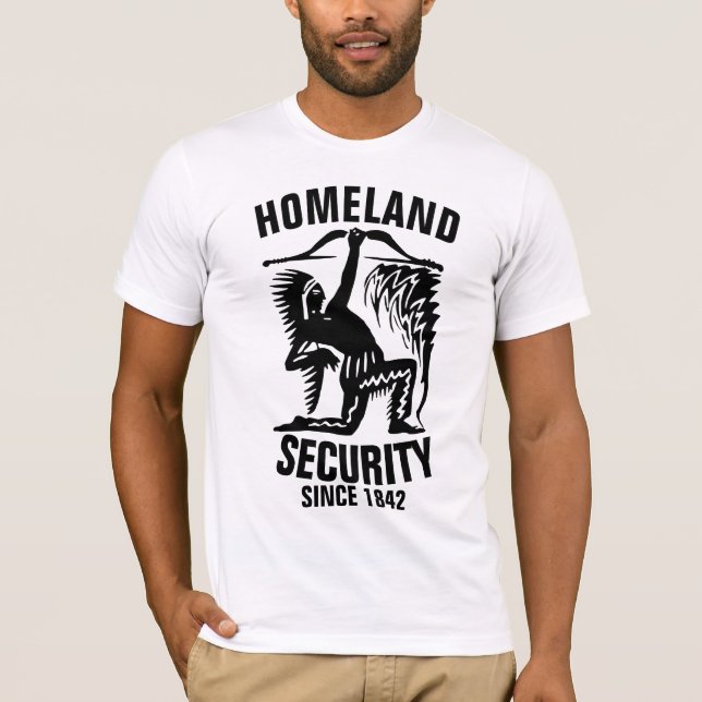 HEMLANDSÄKERHET, indianindierT-tröja Tröja (Framsida)