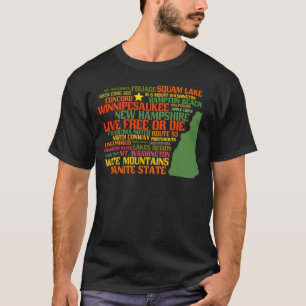 Hemlängtant för New Hampshire Tee