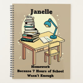 Hemläxa: för att 7 timmars skoltid inte räckte