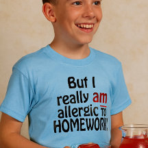 Hemläxallergisk t-shirt