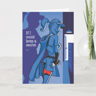 Hemlig administratör helgkort