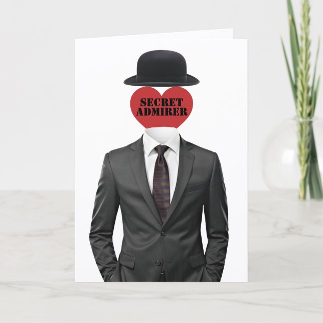 Hemlig administratör helgkort (Framsida)