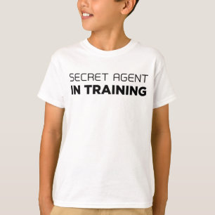 Hemlig agent i utbildningsT-tröja T-shirt