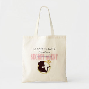 Hemlig Agent Licens Systerfest Itinerary Tygkasse