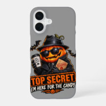 Hemlig Agent Pumpa Halloween iPhone Fodral