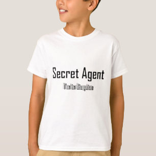 hemlig agent tee shirt