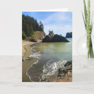 Hemlig Beach, Samuel H. Boardman, Oregon Kort