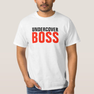 Hemlig chefskjorta t-shirt