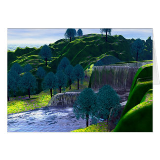 Hemlig dunge hälsningskort