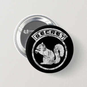 Hemlig ekorre - avstressad - typ 2 knapp