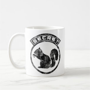 Hemlig ekorre - Distress - Typ 2 Kaffemugg