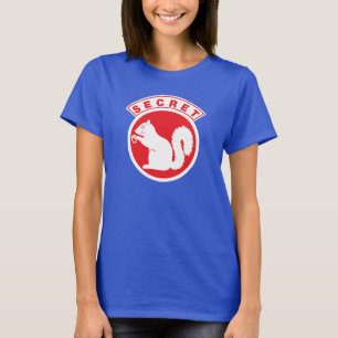 Hemlig ekorre tee shirt